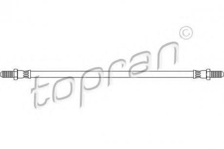 Шланг тормозной TOPRAN / HANS PRIES 300335 (фото 1)