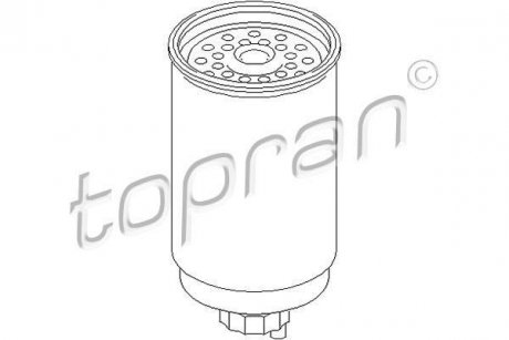 Фільтр палива TOPRAN / HANS PRIES 300352