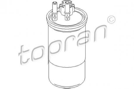 Фильтр топлива TOPRAN / HANS PRIES 302132