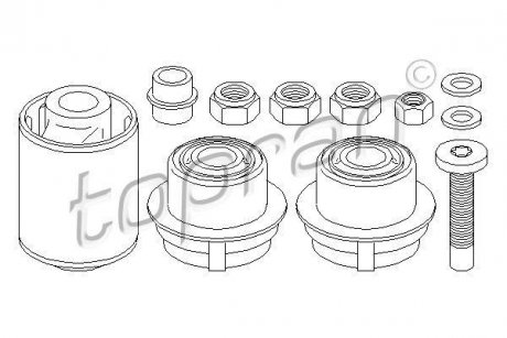 Ремкомплект важеля підвіски TOPRAN / HANS PRIES 400 334