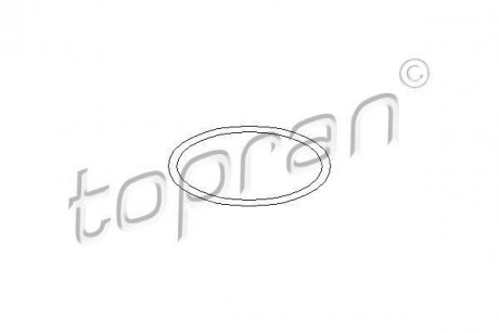 Прокладка, термостат TOPRAN / HANS PRIES 400689