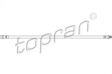 Шланг гальмівний, 96-03 TOPRAN / HANS PRIES 401 064 (фото 1)