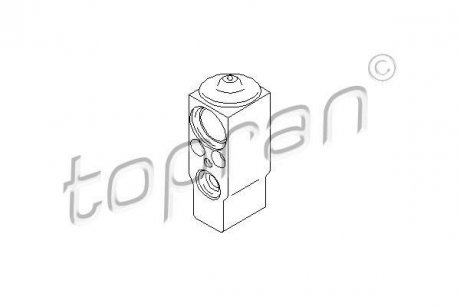 Розширювальний клапан, кондиціонер TOPRAN / HANS PRIES 401271