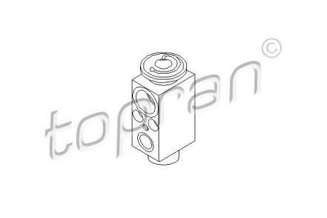 Розширювальний клапан, кондиціонер TOPRAN / HANS PRIES 401523