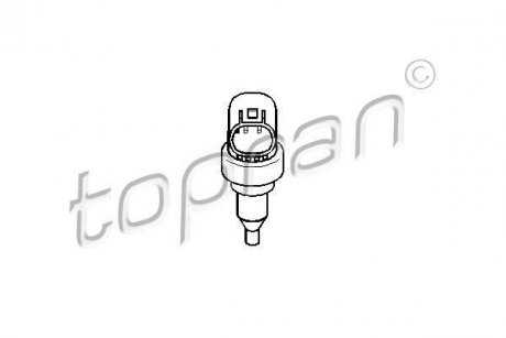 Датчик, температура охолоджувальної рідини TOPRAN / HANS PRIES 407 872 (фото 1)