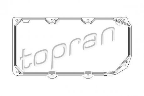 Прокладка/ущільнення гідравлічного фільтра коробки передач TOPRAN / HANS PRIES 407904