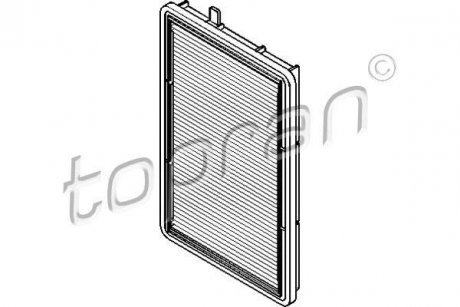 Фільтр повітря (салону) TOPRAN / HANS PRIES 500219