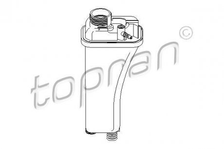 Компенсационный бак, охлаждающая жидкость TOPRAN / HANS PRIES 500790