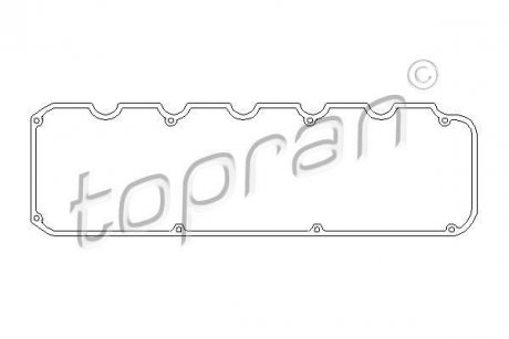 Прокладка клапанної кришки TOPRAN / HANS PRIES 500 855 (фото 1)