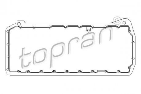 Прокладка, маслянный піддон TOPRAN / HANS PRIES 500906