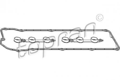 Набор крышки головки цилиндра. TOPRAN / HANS PRIES 500937