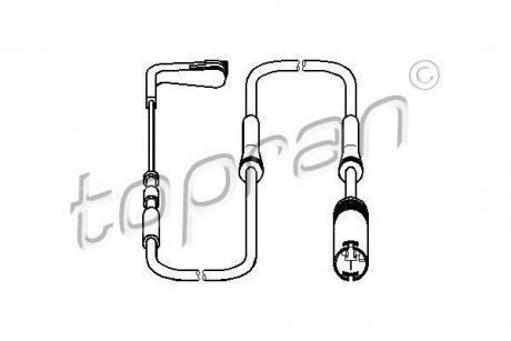 Датчик зносу гальмівних колодок TOPRAN / HANS PRIES 500 996