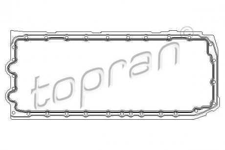 Масляный поддон TOPRAN / HANS PRIES 501411
