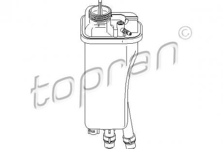 Компенсаційний бак, системи охолодження TOPRAN / HANS PRIES 501 540 (фото 1)
