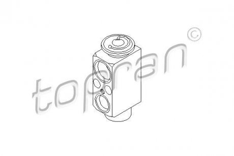 Розширювальний клапан, кондиціонер TOPRAN / HANS PRIES 501547
