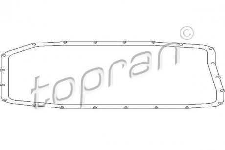 Прокладка масляного поддона TOPRAN / HANS PRIES 501748 (фото 1)