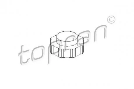 Кришка розширювального баку TOPRAN / HANS PRIES 700 431