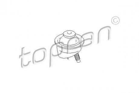 Подушка двигателя TOPRAN / HANS PRIES 720470 (фото 1)