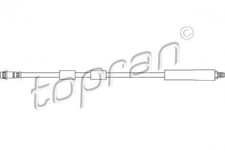 Шланг тормозной TOPRAN / HANS PRIES 720894 (фото 1)