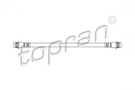 Тормозной шланг TOPRAN / HANS PRIES 720 902 (фото 1)