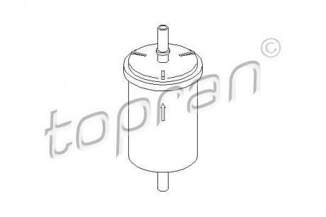 Фильтр топлива TOPRAN / HANS PRIES 720937