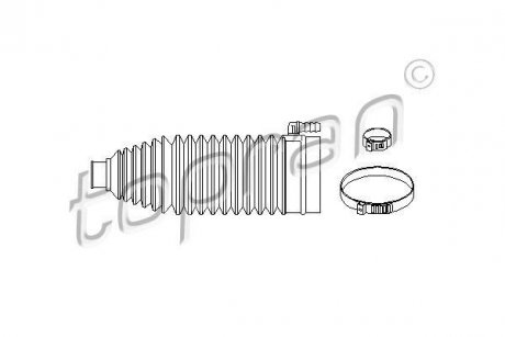 Пильовик (набір), кермове управління TOPRAN / HANS PRIES 721146