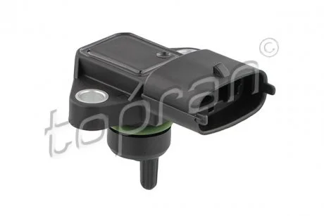 Датчик тиску у впускному колекторі (4 pin) HYUNDAI ACCENT II, ACCENT III, ATOS, COUPE I, COUPE II, ELANTRA III, ELANTRA IV, GETZ, I10 I, I30, MATRIX, SANTA FÉ I, SONATA IV 1.0-2.0LPG 08.96-12.13 TOPRAN / HANS PRIES 821633