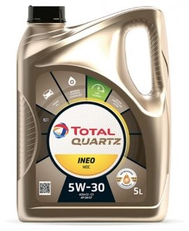 Моторна олія Quartz Ineo MDC 5W-30 синтетична 5 л TOTAL 199608 (фото 1)