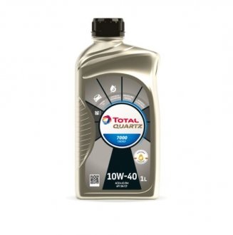 Моторное масло Quartz 7000 Energy 10W-40 полусинтетическое 1 л TOTAL 203705
