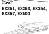 Щітка склоочисника каркасна задня 400mm (16'') ExactFit Rear Trico EX406 (фото 4)