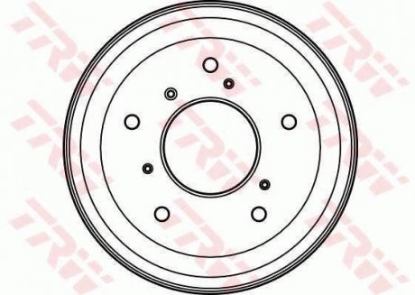Гальмівний барабан TRW DB4036