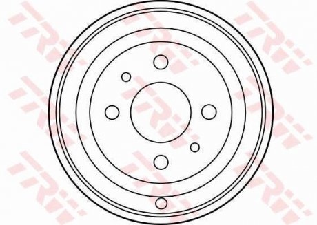 Тормозной барабан TRW DB4201