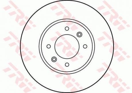 Гальмівний диск TRW DF1031 (фото 1)