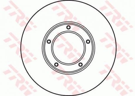 Тормозной диск TRW DF1927 (фото 1)
