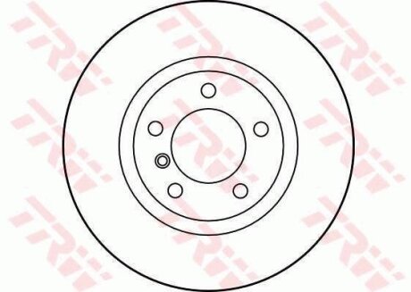 Диск гальмівний передн Прав BMW 3 (E36), Z3 (E36) 3.0/3.2 11.92-06.03 TRW DF2732S