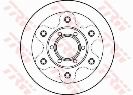 Гальмівний диск TRW DF2788S
