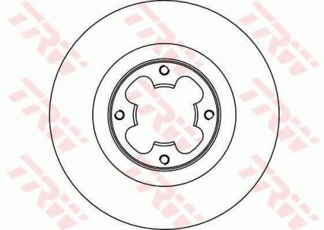 Тормозной диск TRW DF4016