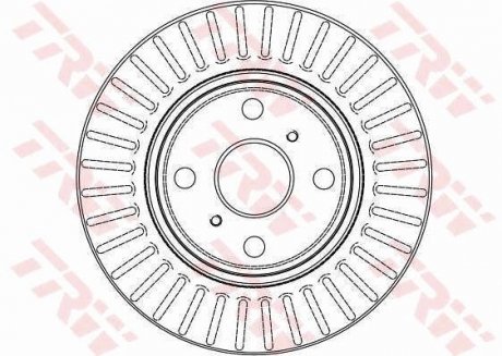 Гальмівний диск TRW DF4058