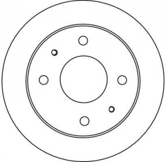 Диск гальмівний TRW DF4132