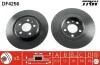 Диск тормозной задний Citroen/Peugeot (272mmx12mm) DF4256