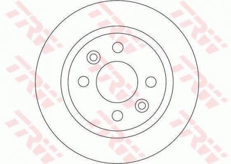Тормозной диск TRW DF4382