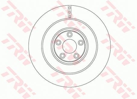 Тормозной диск TRW DF6654S