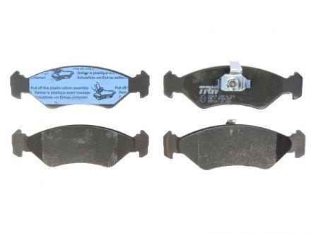 Комплект тормозных колодок, дисковый тормоз TRW GDB1221