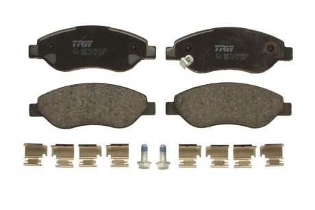 Комплект тормозных колодок, дисковый тормоз TRW GDB1713 (фото 1)
