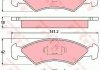 Комплект тормозных колодок, дисковый тормоз GDB311