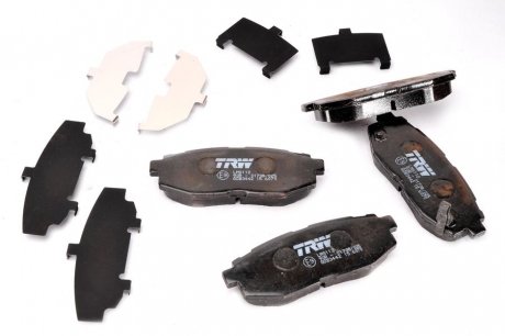 Колодки тормозные дисковые задние Subaru Tribeca 05-/Forester 12-/Legacy 3.0 03- TRW GDB3442 (фото 1)