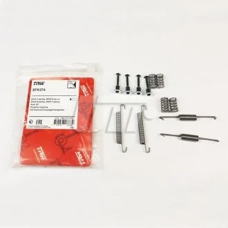 Монтажний комплект гальмівних колодок BMW/VW 5/6/7/X5/X6/T5 "03>> TRW SFK374