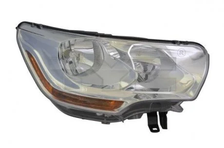 Фара Лів (H1/H7/P21, електричн, з мотором, колір відбивача: хром) CITROEN C4 II, DS4 11.09-11.15 TYC 2012944152