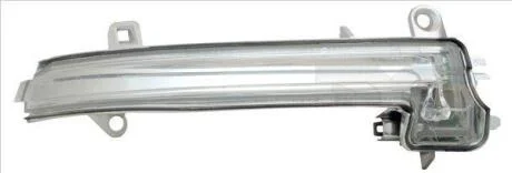 Покажчик повороту в дзеркалі Лів (прозорий, LED) BMW 1 F20, F21, 2 F22, F23, F87, 3 F30, F31, F80, 3 GRAN TURISMO F34, 4 F32, F33, F82, F83, 4 GRAN COUPE F36, i3 I01, X1 E84 10.09- TYC 30301203