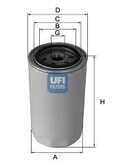 Масляный фильтр UFI 2310202 (фото 1)